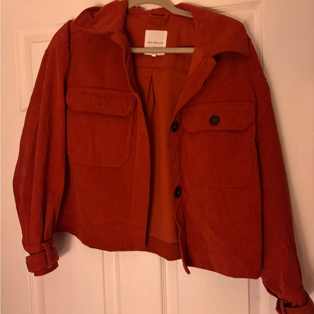 Terracotta Corduroy Jacket